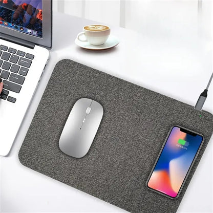 Multifunctional Wireless Charging Mouse Pad Business Office