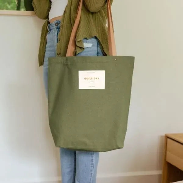 Shamwow - Colored Canvas with Leather Handles