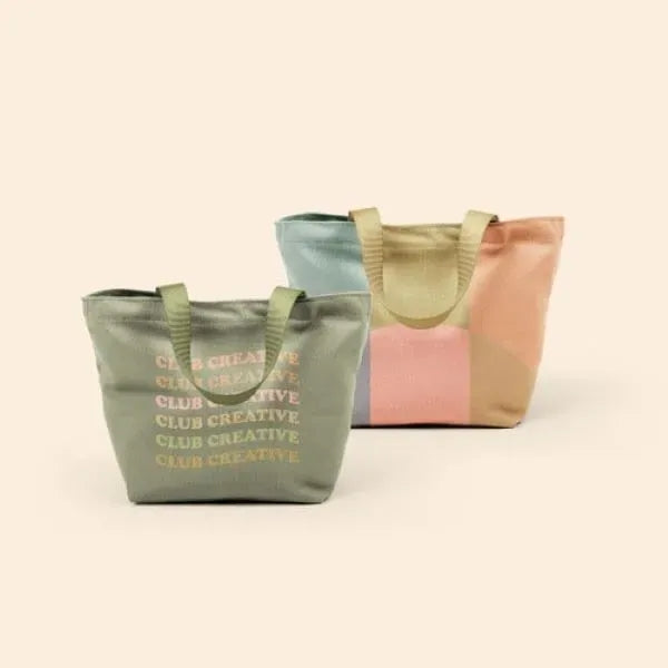 DUMPLING TOTE - 4CP PIGMENT DYED CANVAS