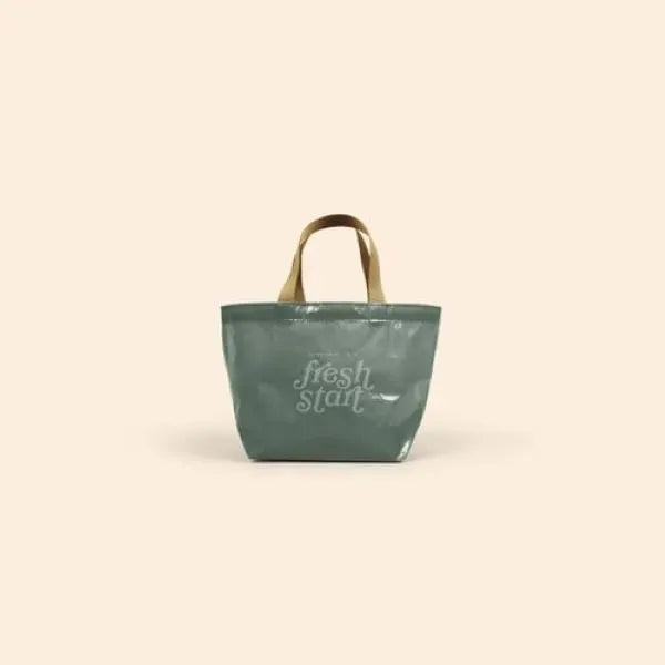 DUMPLING TOTE - LAMINATED NON-WOVEN RPET