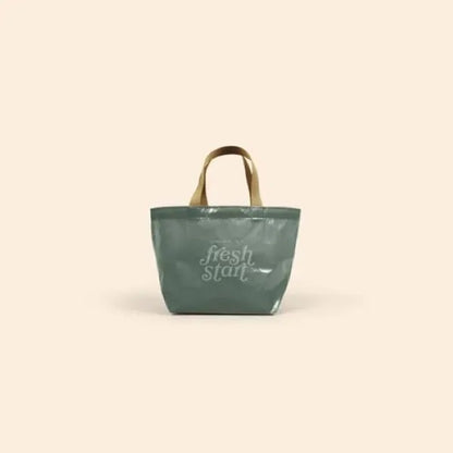 DUMPLING TOTE - LAMINATED NON-WOVEN RPET