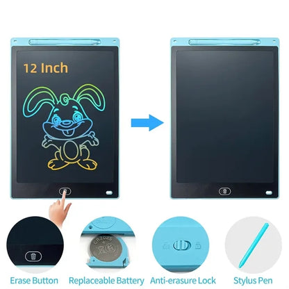 Lcd Writing Colorful Doodle Board For Kid'S