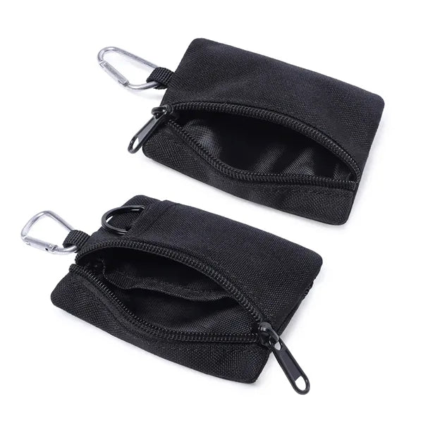 Mini Tactical Style Edc Pouches With Carabiner