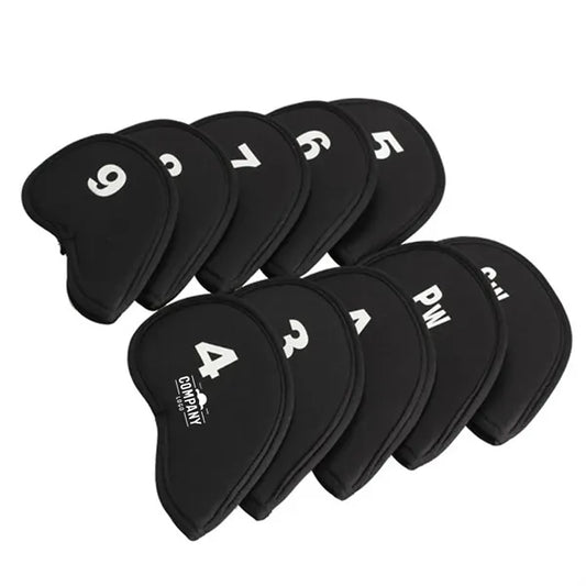 10-Piece Golf Club Headcover Set
