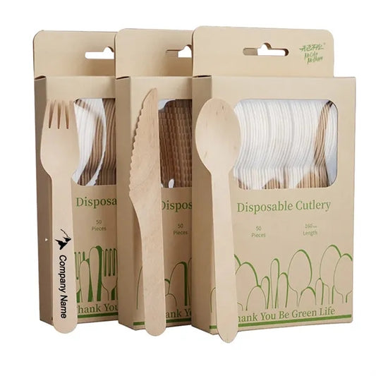 Wooden Cutlery Disposable For Catering