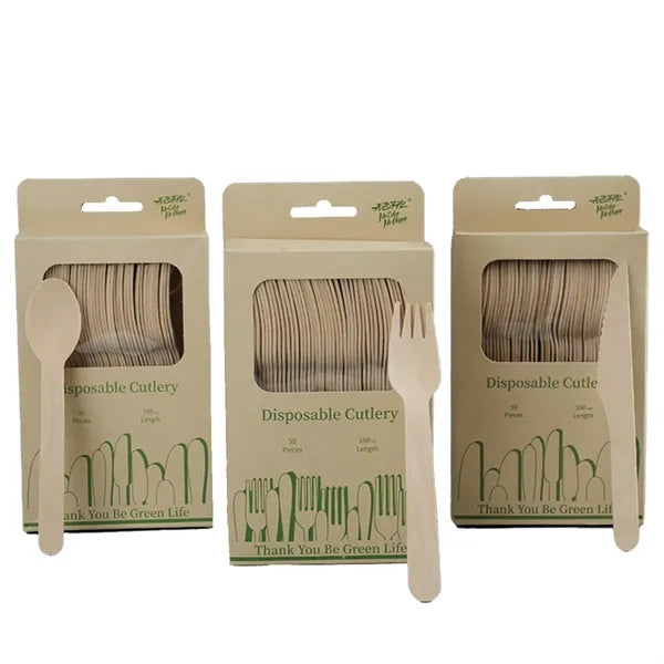 Wooden Cutlery Disposable For Catering