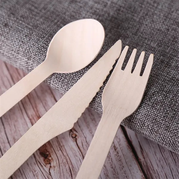 Wooden Cutlery Disposable For Catering