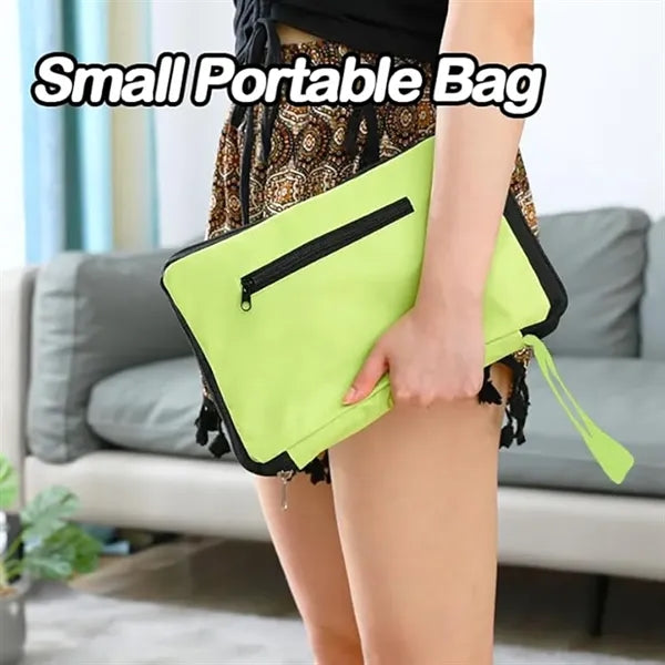 2 In 1 Folding Oxford Portable Bag Shopping Cart