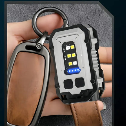 Multifunctional Key Chains Outdoor Lamp Mini Flashlight