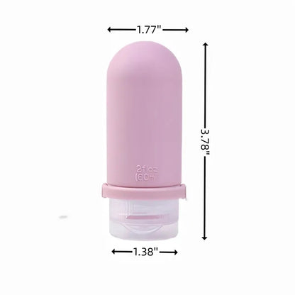 4 Toiletries Travel Bottle Shampoo Conditioner Container
