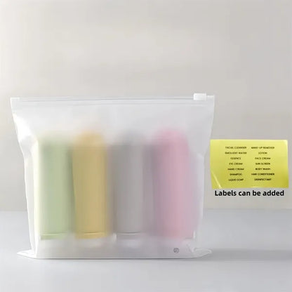 4 Toiletries Travel Bottle Shampoo Conditioner Container
