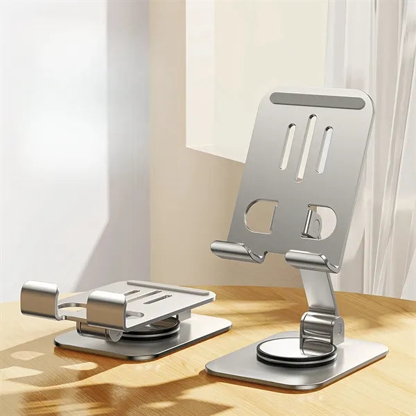 Metal Swivel Adjustable Height Desktop Phone Tablet Stand