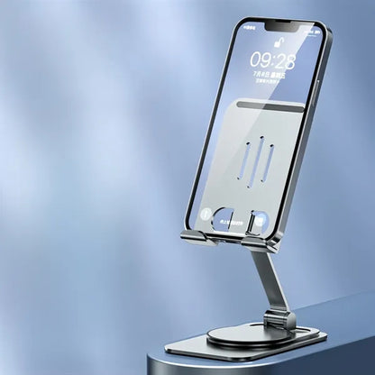 Metal Swivel Adjustable Height Desktop Phone Tablet Stand