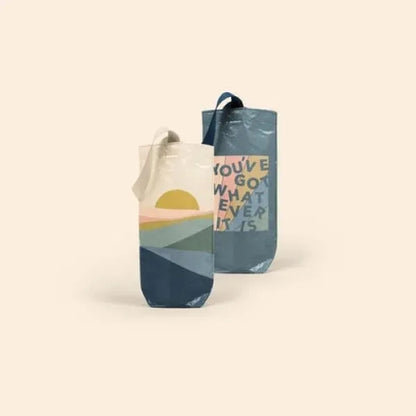 A TOTE CALLED WANDA - LAMINATED NON-WOVEN RPET