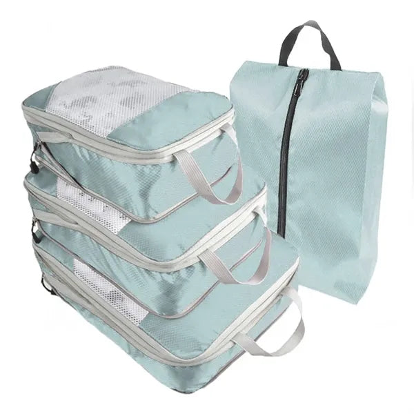 3-pcs Compressable Portable Lightweight Travel Storage Bag