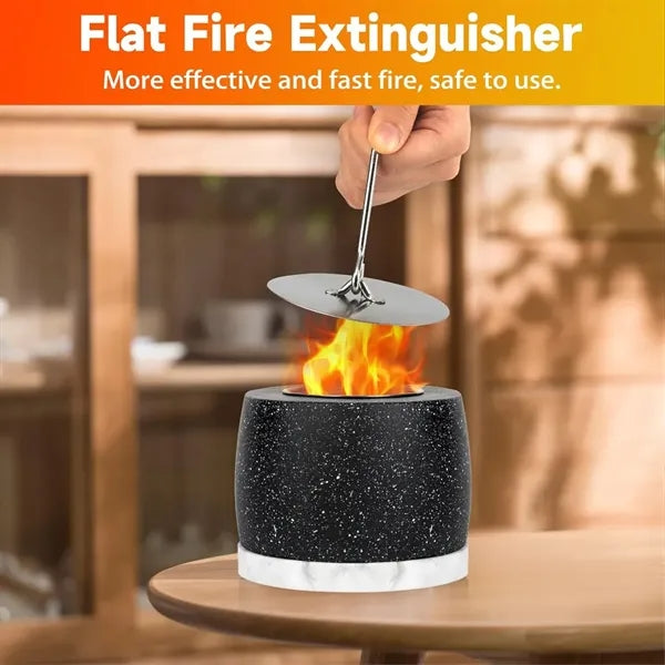 Concrete Tabletop Fire Pit Fireplace Bowl