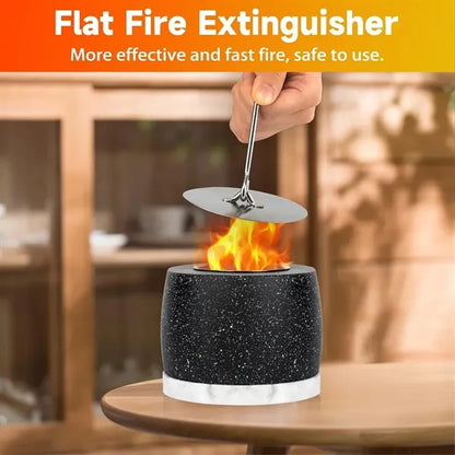 Concrete Tabletop Fire Pit Fireplace Bowl