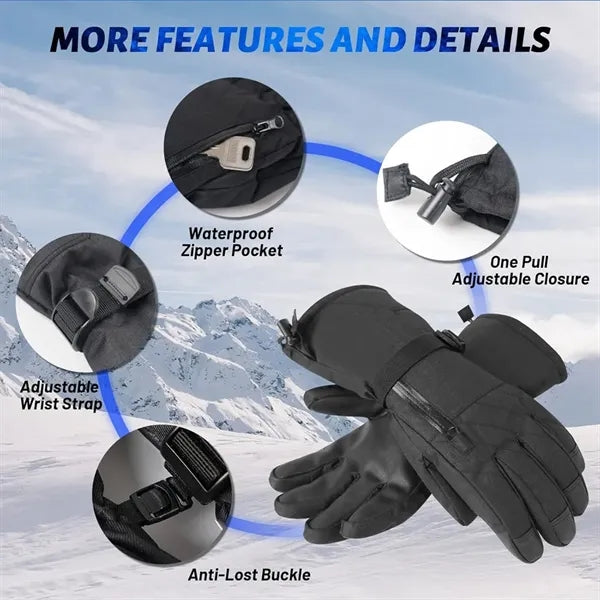 3M Insulation Ski Gloves Winter Warm Waterproof