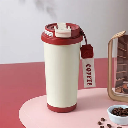Ceramic Liner Stainless Steel Insulation Straw Cup