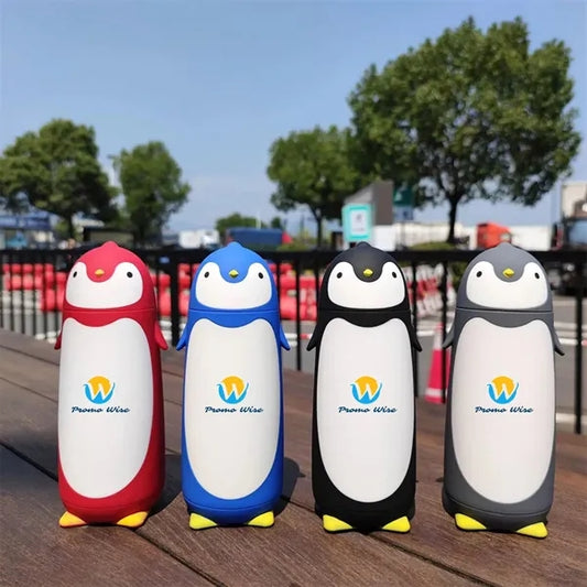 Cartoon Penguin Double-layer Stainless Steel Vacuum Cup