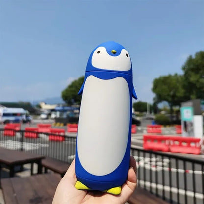 Cartoon Penguin Double-layer Stainless Steel Vacuum Cup