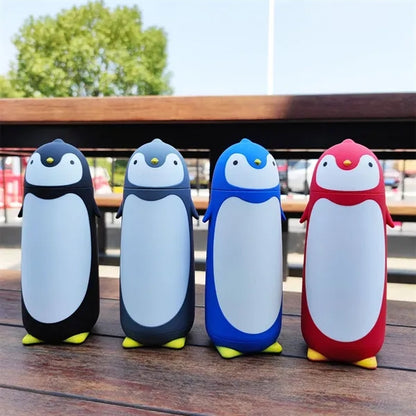 Cartoon Penguin Double-layer Stainless Steel Vacuum Cup