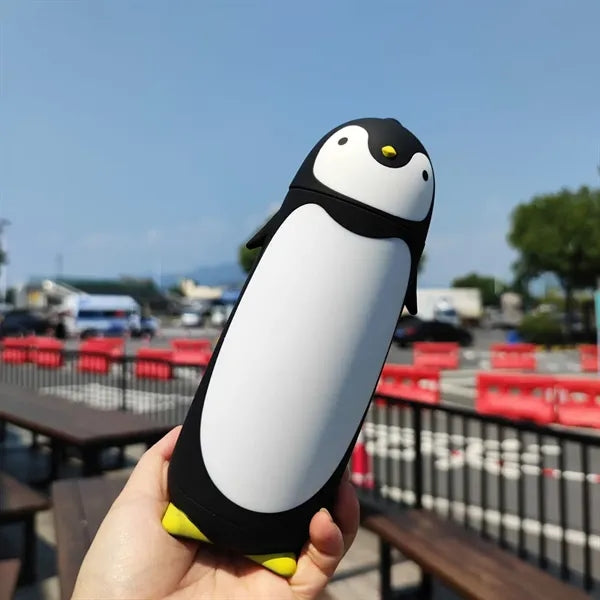Cartoon Penguin Double-layer Stainless Steel Vacuum Cup
