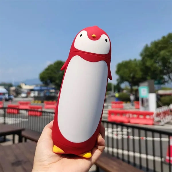 Cartoon Penguin Double-layer Stainless Steel Vacuum Cup