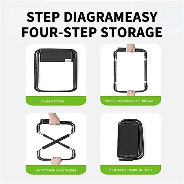 Outdoor Foldable Portable Fishing Camping Stool