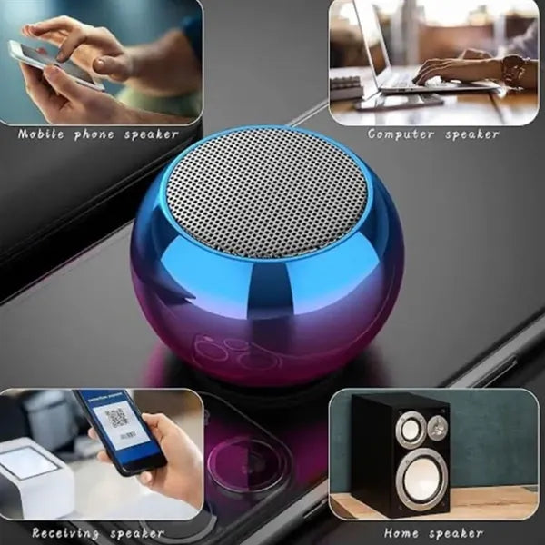 Mini Laser Colorful Subwoofer Bluetooth Speaker