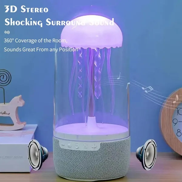 Jellyfish Rotating Colorful Bluetooth Speaker