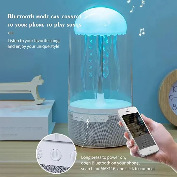 Jellyfish Rotating Colorful Bluetooth Speaker