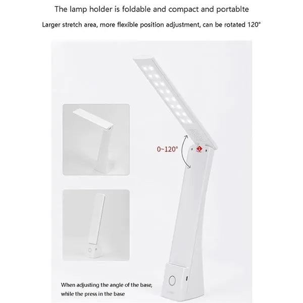 Foldable Student Reading Bedside Lamp as College Gift