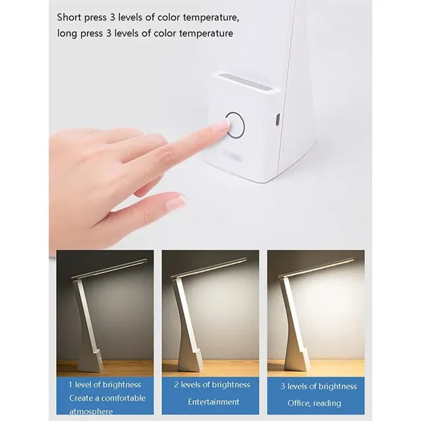Foldable Student Reading Bedside Lamp as College Gift