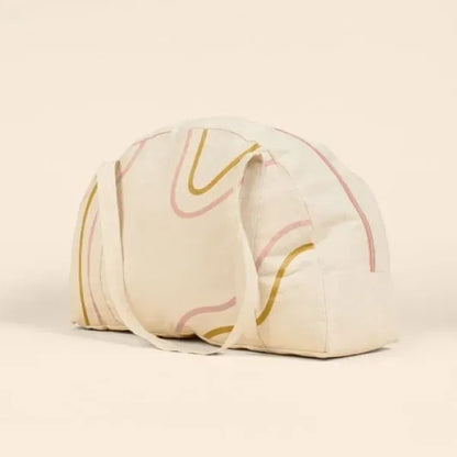 SOMEWHERE TOTE - NATURAL CANVAS