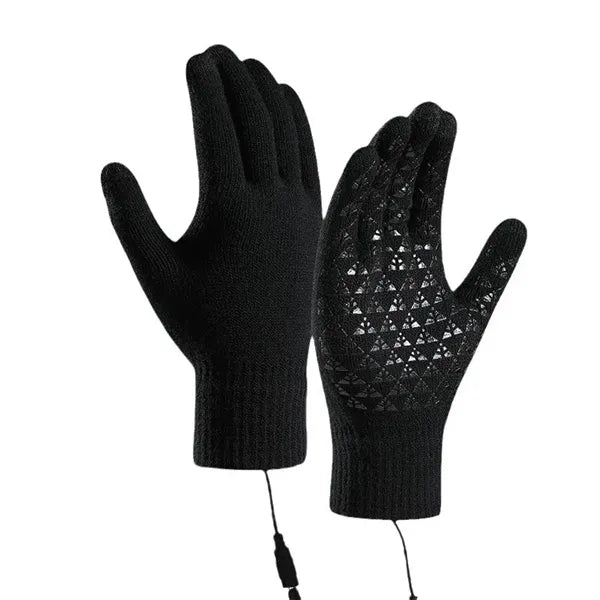 Rechargeable Heated Touchscreen Gloves  5V USB