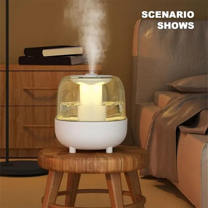 USB Dual Spray Humidifier Ideal for Office & Bedroom