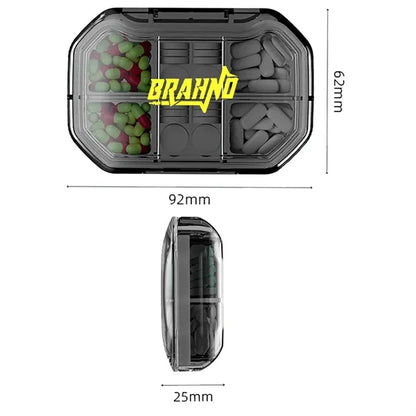 Portable Medicine Dispenser Pill Organizer Box