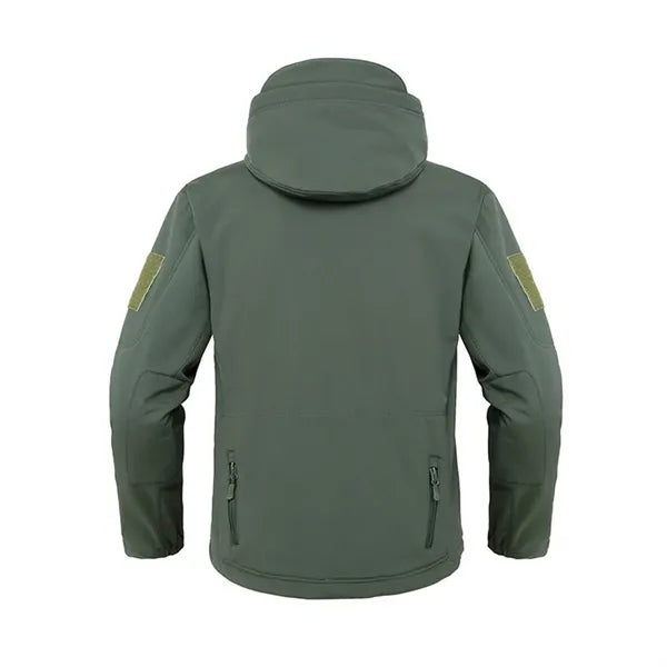 Winter Warm Fleece Softshell Hooded Jacket