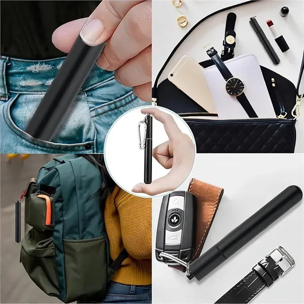 Stainless Steel Collapsible Straw With Brush And Case