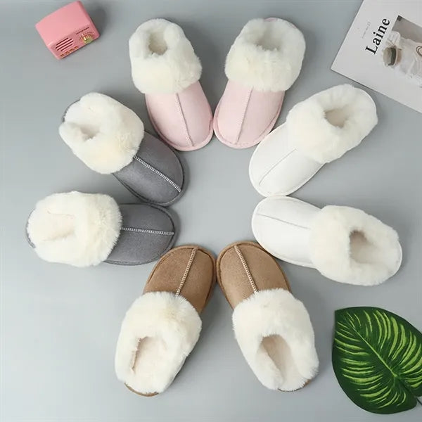 Women's Warm Fluffy Winter House Slippers