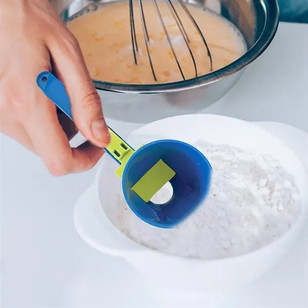 No Spill Funnel Measuring Scoop