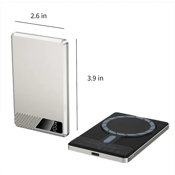 Slim Magnetic 20W Wireless Power Bank