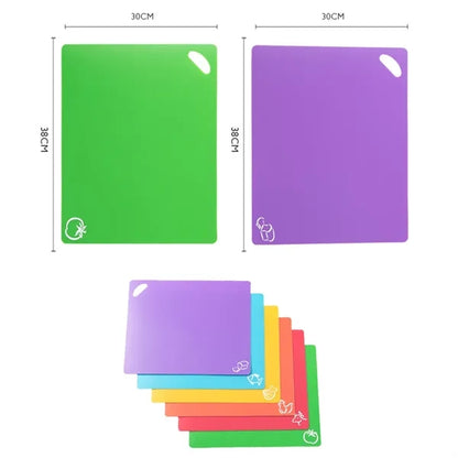 Thin Plastic Cutting Board Mat For Meat And Vegetables