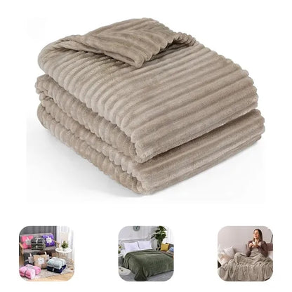 Soft Flannel Blanket  Home & Travel Use
