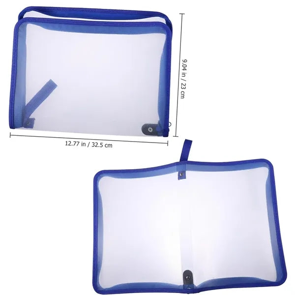 A4 Zipper File Bag