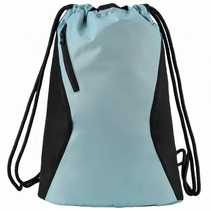 Gym Bag Yoga Case Shoe Pocket Exercise Drawstring Backpack