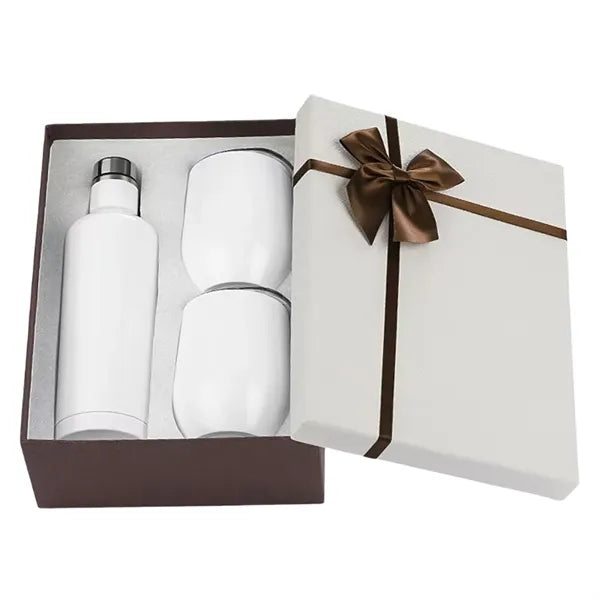 17oz 3pcs Set Stainless Steel Bottle Cups Wine Tumbler