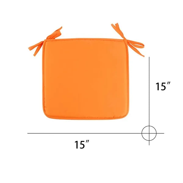 Chair Cushion with Ties for Dining Kitchen Seat home office