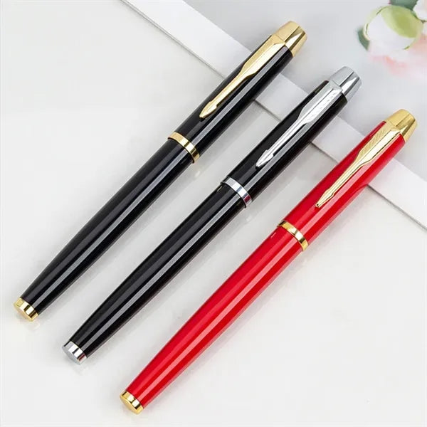 Graduation Pen  Elegant Black & Gold